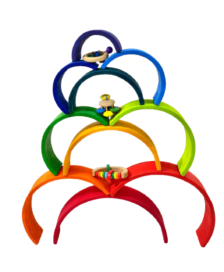 Rainbow Stacker - 12pcs
