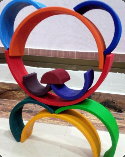Rainbow Stacker - 12pcs