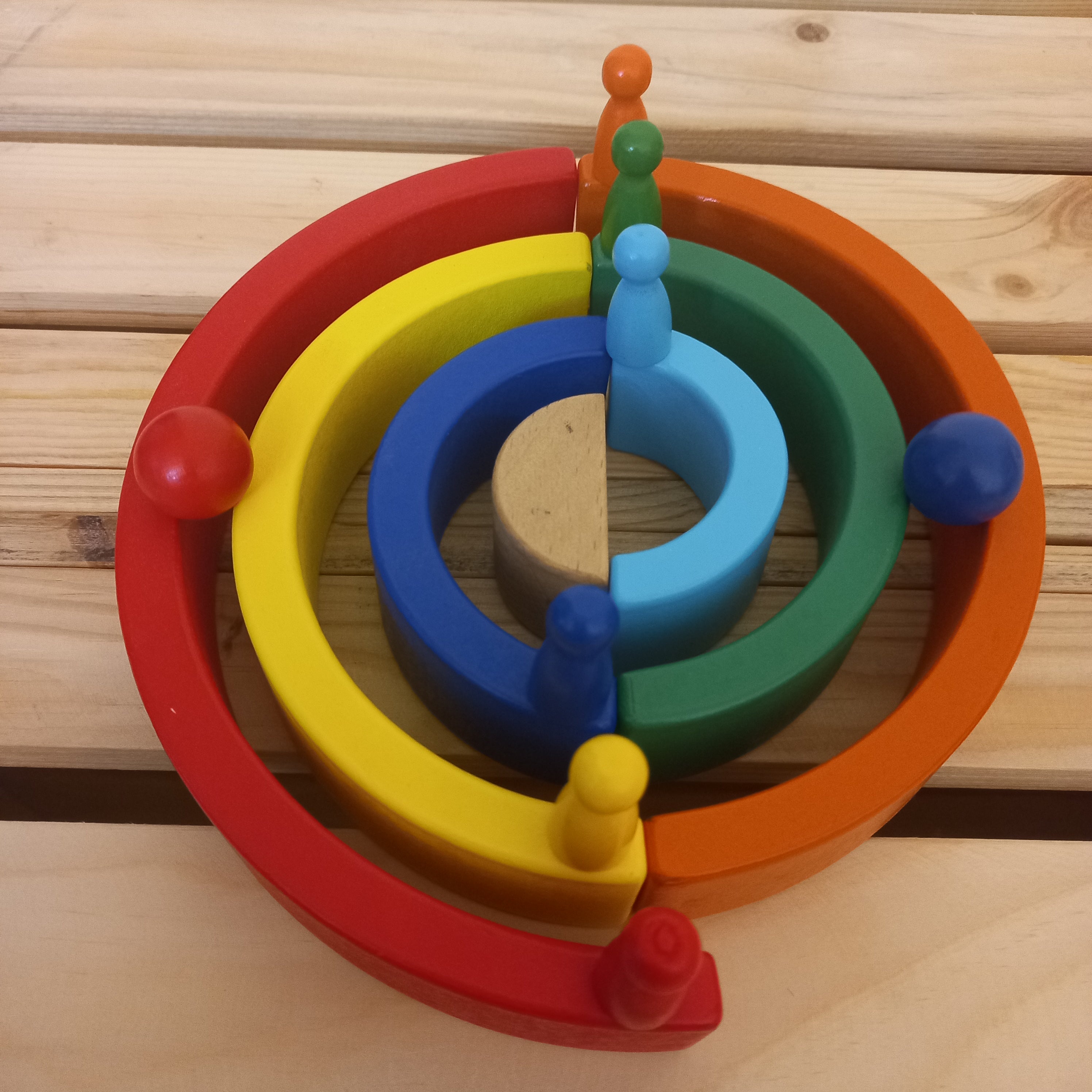 Rainbow Stacker 6pcs