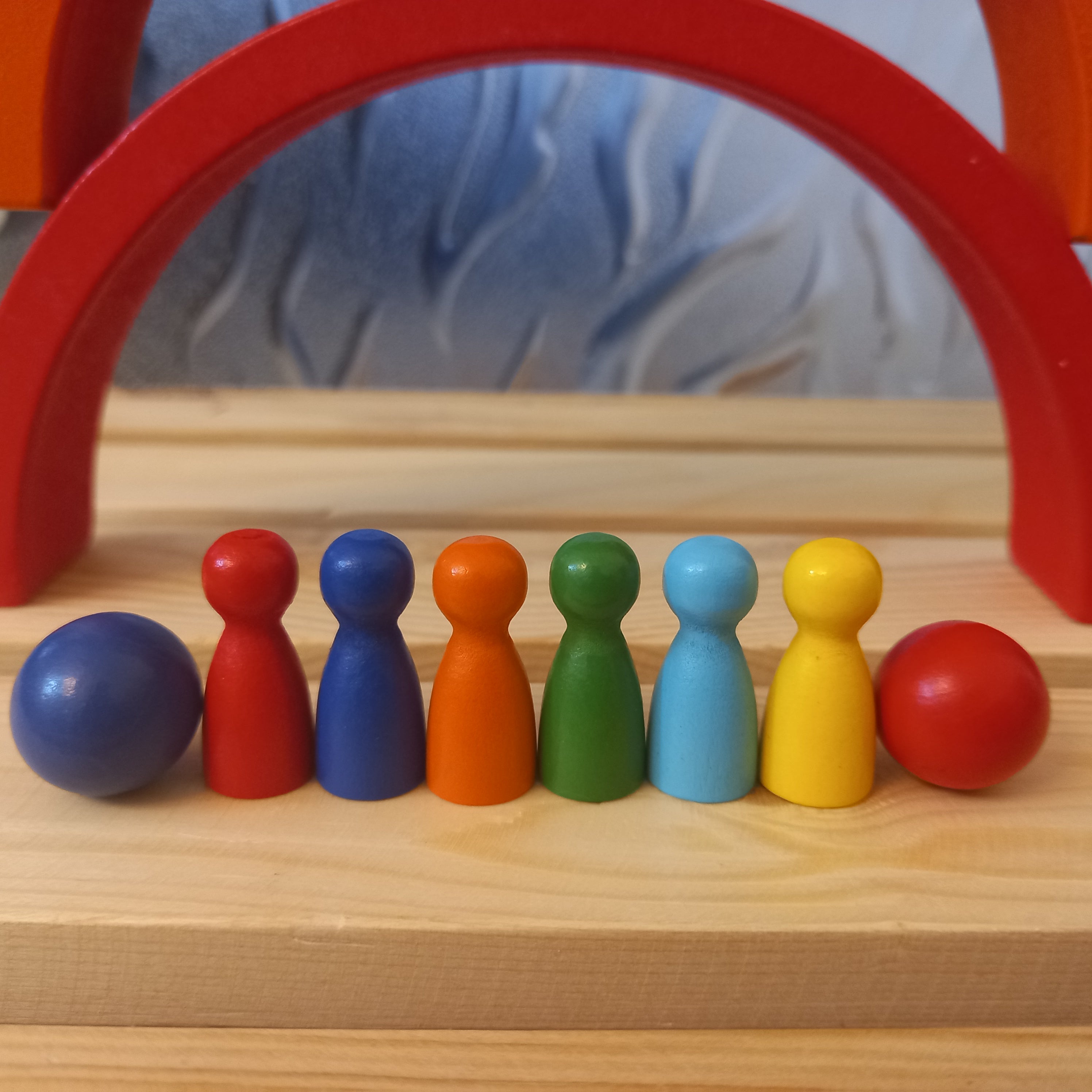 Rainbow Stacker 6pcs