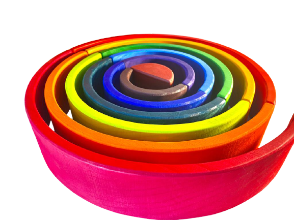 Rainbow Stacker - 12pcs