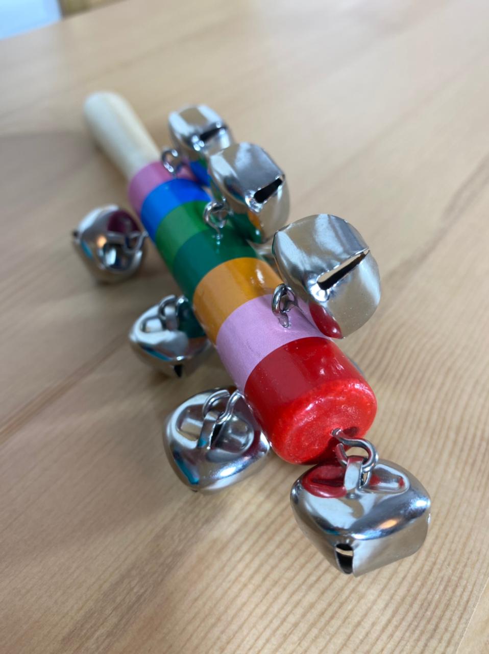 Rainbow Bell Stick – The Montessori Space