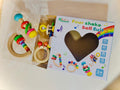 Colored Rattle Set